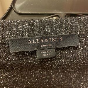 All Saints festive sparkle sweater